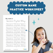 Name Practice Worksheet