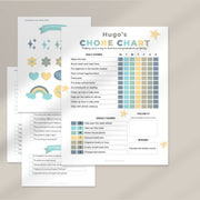 Kids Mindfulness Chore Chart Template