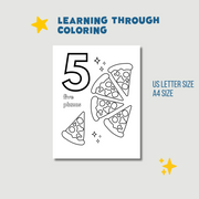 Preschooler Numbers Coloring Sheets - 11 Pages of Fun and Learning for Kids | Printable Activity