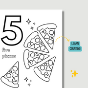 Preschooler Numbers Coloring Sheets - 11 Pages of Fun and Learning for Kids | Printable Activity