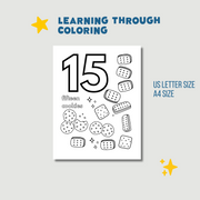 Preschooler Numbers Coloring Sheets - 11 Pages of Fun and Learning for Kids | Printable Activity