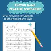 Name Practice Worksheet